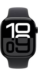 Apple Watch Series 10 GPS + Cellular 46mm Aluminium Jet Black 6 Solo Loop (Rubber) Black - New (sealed)