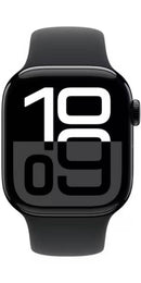 Apple Watch Series 10 GPS + Cellular 46mm Aluminium Black Sport Band (Rubber) S/M Jet Black - New (sealed)