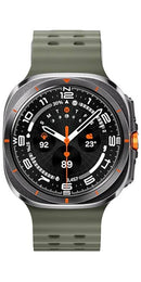 Samsung Galaxy Watch Ultra Bluetooth + 4G 47mm Titanium Titanium Grey Ocean Strap Green - Premium