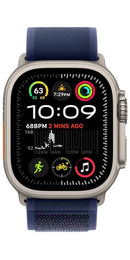 Apple Watch Ultra 2 GPS + Cellular 49mm Natural Titanium Blue/Black Trail Loop M/L - Good