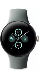 Google Pixel Watch 2 Bluetooth / Wifi + 4G 41mm Aluminium Champagne Gold S/L Active Band Hazel - New (sealed)