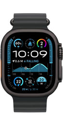 Apple Watch Ultra 2 GPS + Cellular 49mm Titanium Black Ocean Band Black - New (opened)