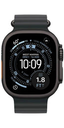 Apple Watch Ultra 3 GPS + Cellular 49mm Titanium Black Ocean Band Black - Premium