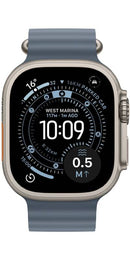 Apple Watch Ultra 3 GPS + Cellular 49mm Titanium Natural Ocean Band Anchor Blue - New (opened)