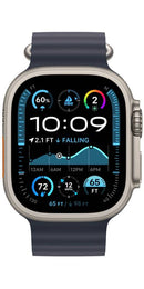 Apple Watch Ultra 2 GPS + Cellular 49mm Titanium Natural Ocean Band Navy - Premium