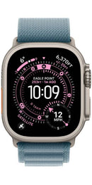 Apple Watch Ultra 3 GPS + Cellular 49mm Titanium Natural Medium Alpine Loop Light Blue - New (sealed)