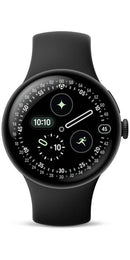 Google Pixel Watch 4 Bluetooth/Wi-Fi 41mm Aluminium Matte Black S/L Active Band Obsidian - New (sealed)