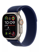 Apple Watch Ultra 2 GPS + Cellular 49mm Natural Titanium Blue/Black Trail Loop S/M - Premium