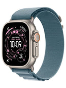 Apple Watch Ultra 3 GPS + Cellular 49mm Titanium Natural Medium Alpine Loop Light Blue - New (sealed)