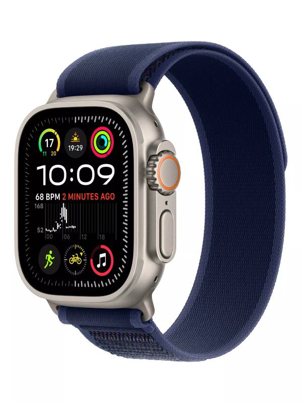 Apple Watch Ultra 2 GPS + Cellular 49mm Natural Titanium Blue/Black Trail Loop M/L - Good