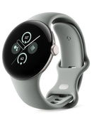 Google Pixel Watch 2 Bluetooth / Wifi + 4G 41mm Aluminium Champagne Gold S/L Active Band Hazel - New (sealed)