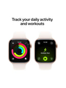 Apple Watch Series 11 GPS + Cellular 42mm Aluminium Rose Gold S/M Sport Band (Rubber) Light Blush - New (sealed)