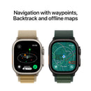 Apple Watch Ultra 3 GPS + Cellular 49mm Titanium Black S/M Trail Loop Black/Charcoal - Premium