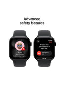 Apple Watch Series 11 GPS 46mm Aluminium Jet Black S/M Sport Band (Rubber) Black - New (sealed)