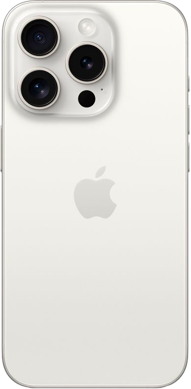 Apple iPhone 15 Pro 128GB White Titanium - Premium